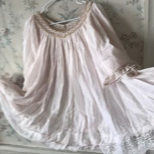 M&G Free people tunic top made in Italy Sz M-L